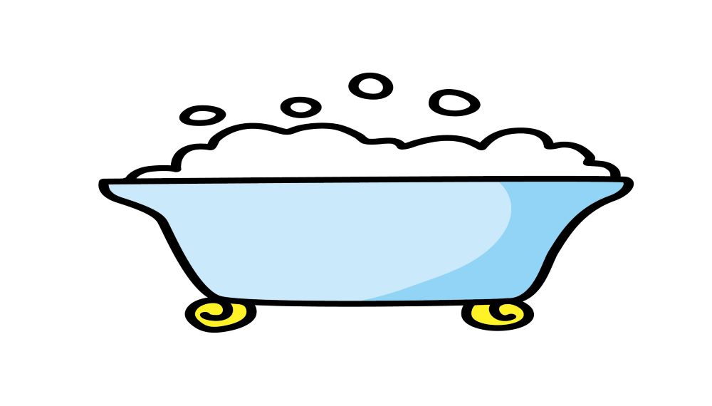 朝風呂は42℃くらいでサッと短時間