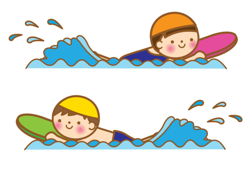 子供の泳ぎ練習にもおすすめのU字型浮き輪
